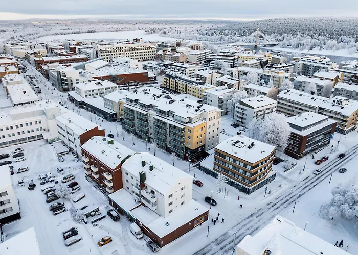 Apartment Cozy Downtown With Sauna, Balcony & Parking - Lapnest *